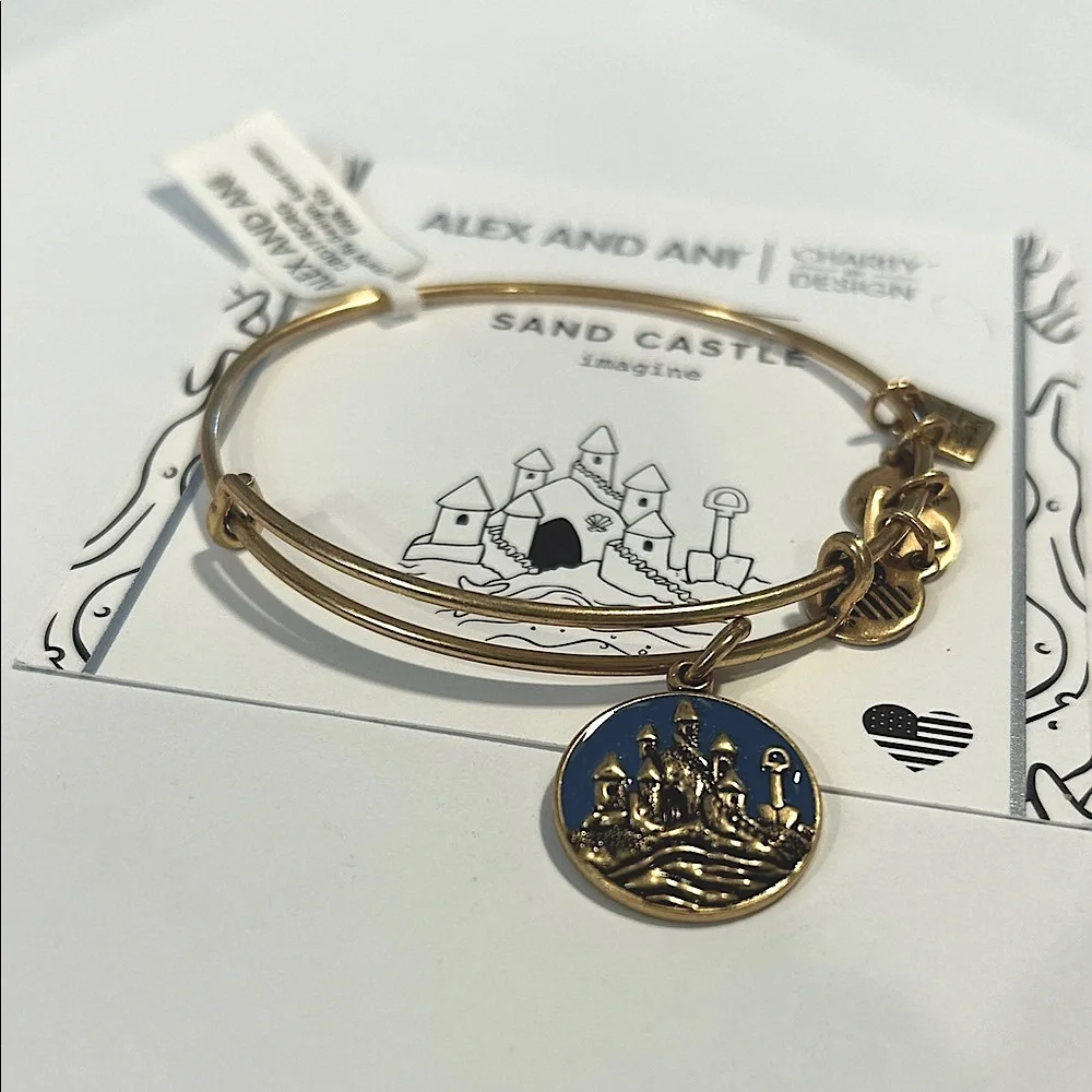 Alex and Ani charming sand